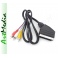 kabel 3RCA - EURO SCART AV ( IN ) 0,8 m