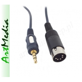 kabel AUDIO Jack 3.5 - DIN-5 545 - RADMOR  1,0 m