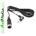 kabel AUDIO Jack kątowy 3.5 - DIN-5 545 - RADMOR  0,8 m