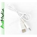 kabel USB gniazdo -  Jack 3,5 4 PIN wtyk 1,5 m