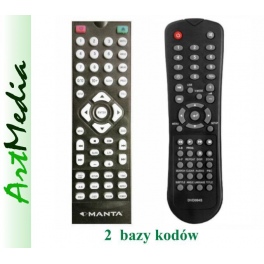 pilot zamienny DVD Manta DVD064S Emperor Basic 5 / 2 wersje kodów