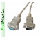 kabel przedłużacz DB9 RS232 COM gniazdo-wtyk  5,0m