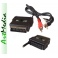 kabel EURO SCART wtyk gniazdo - 2RCA Chinch Audio L + R