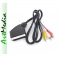 kabel EURO SCART ( OUT ) - 3RCA Chinch AV  0,8 m