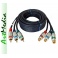 przedłużacz 3 RCA chinch RGB Vitalco  5,0 m