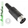 wtyk lutowany na kabel DIN-7  WM-745 7-PIN , 270 st.