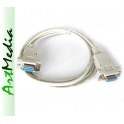 kabel RS232 DB9 COM Gniazdo - Gniazdo 1,8 m