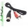 kabel 2 RCA CHINCH - DIN-5 ( 2RCA WM 545 ) 1,2 m
