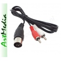 kabel 2 RCA CHINCH - DIN-5 ( 2RCA WM 545 ) 1,5 m