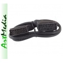 kabel SCART - EURO SCART wtyk gniazdo 21 PIN 1,5 m