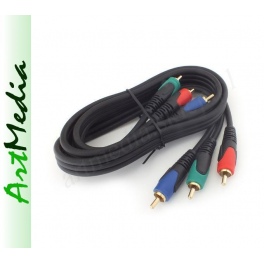 kabel 3RCA chinch  - 3 RCA  RGB Component  3,0 m P