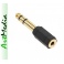 adapter Jack 6,3 wtyk - 3,5 gniazdo plastik Stereo