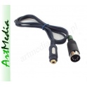 kabel Jack 3,5 gniazdo - DIN 5 WM545 wtyk IN  1,5m